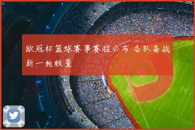 欧冠杯篮球赛事赛程公布 各队备战新一轮较量